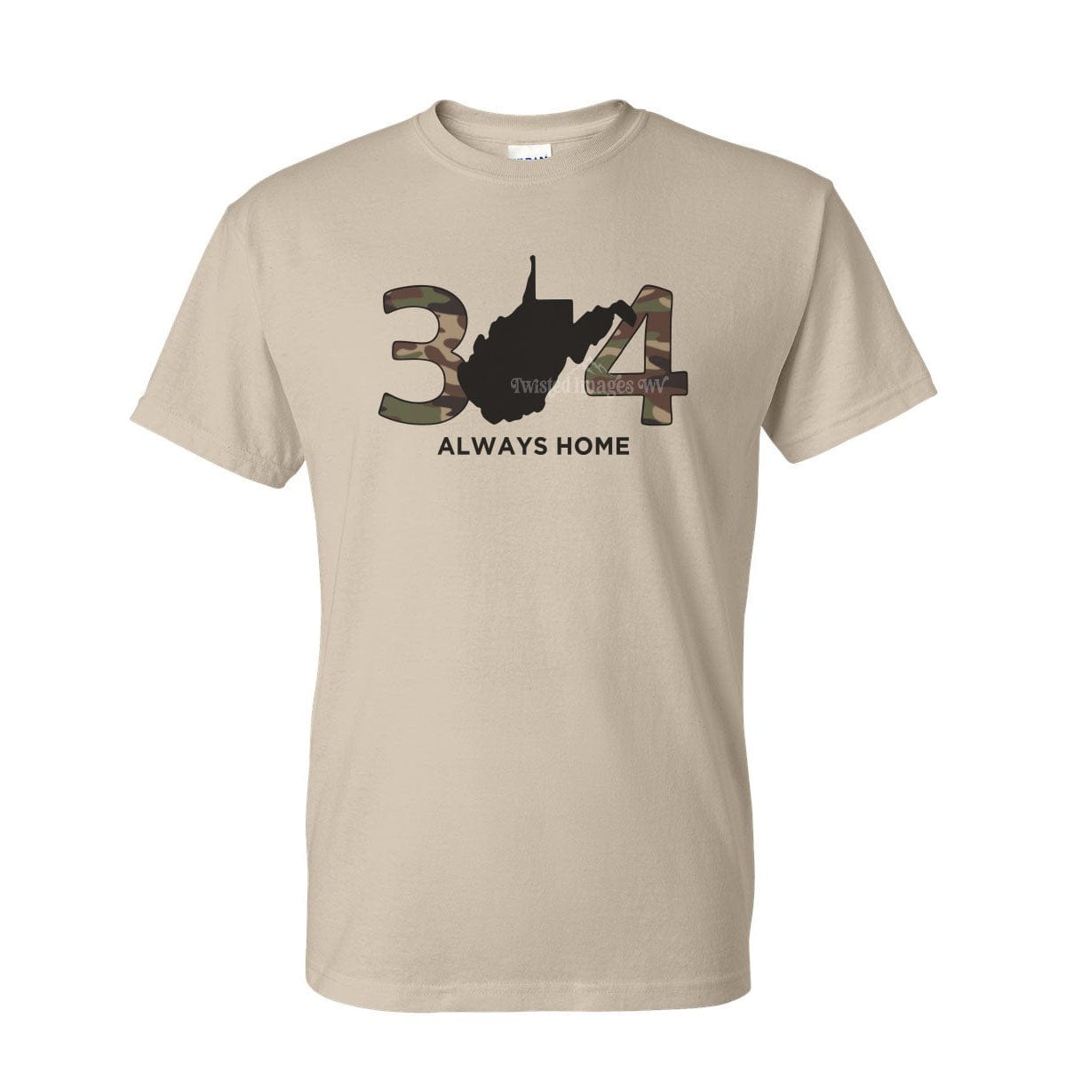 Shirts & Tops 304 Camo West Virginia Always Home Tshirt