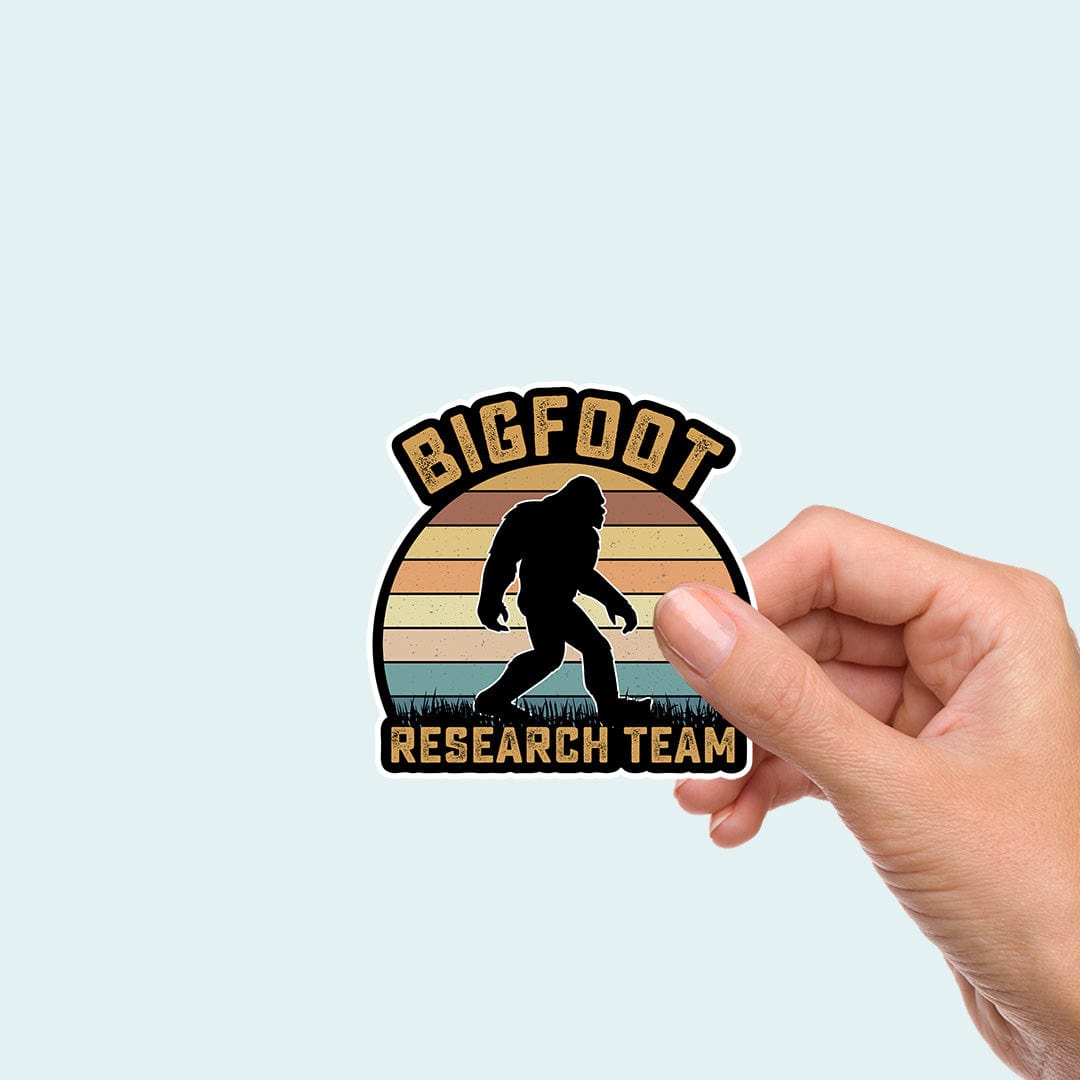 Bigfoot Research Team Decal Vinyl Sticker