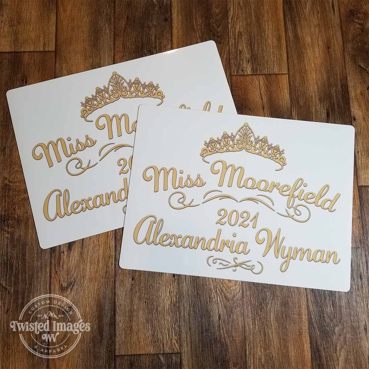 Magnetic Signs Custom Car Magnet Set – Full Color Magnetic Signs for Vehicles (Set of 2)