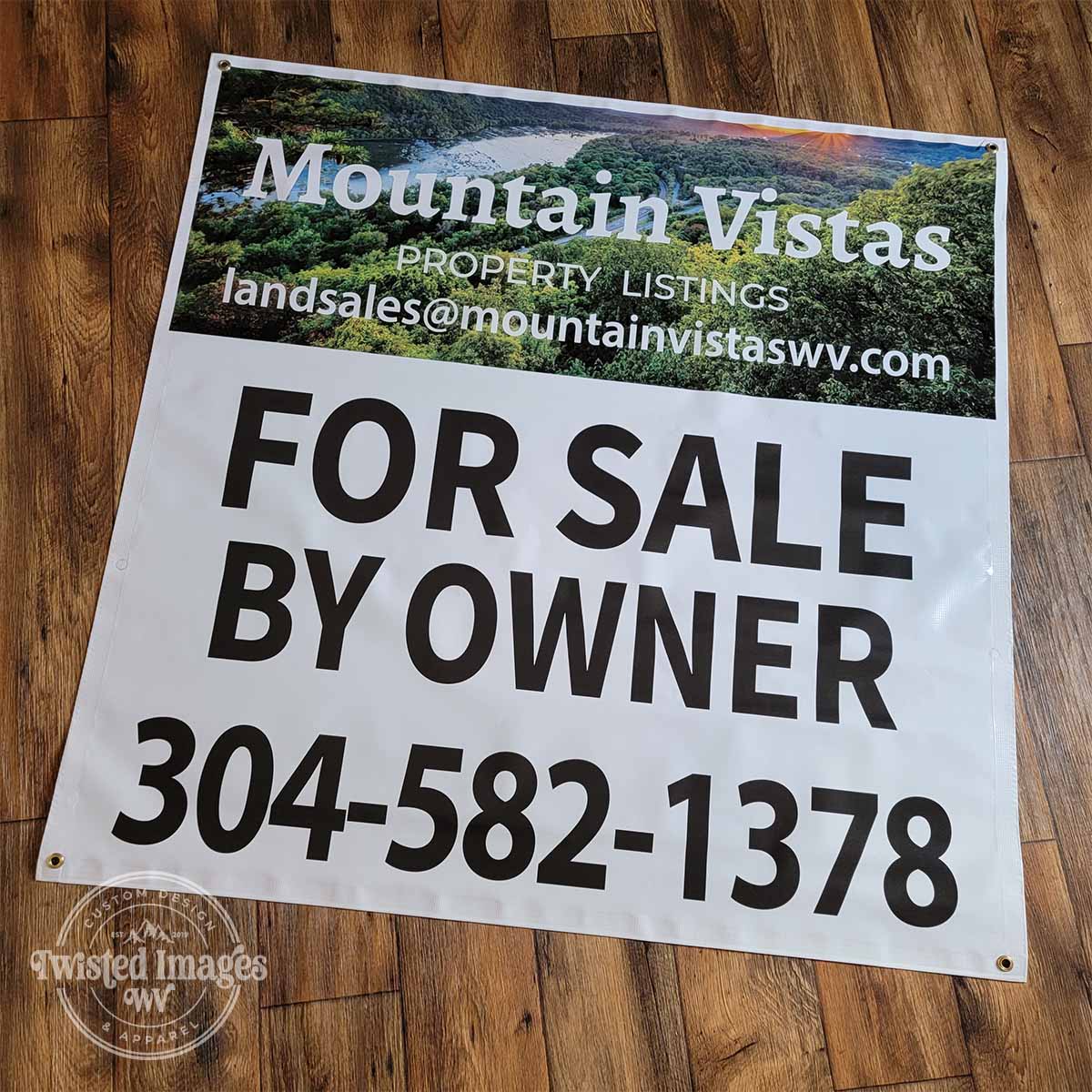 Vinyl Banner Custom Vinyl Banner – Full Color Indoor and Outdoor Signs