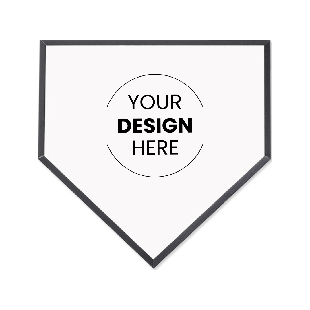 Custom Baseball Home Plate Plaque