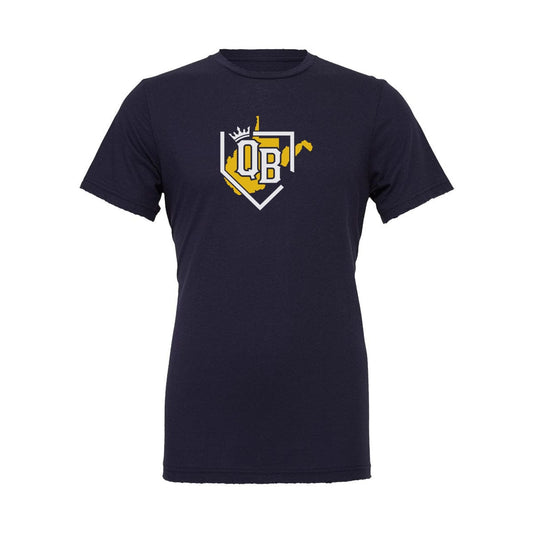 Shirts & Tops S / Navy Adult Bella Unisex Queen Bees Tee