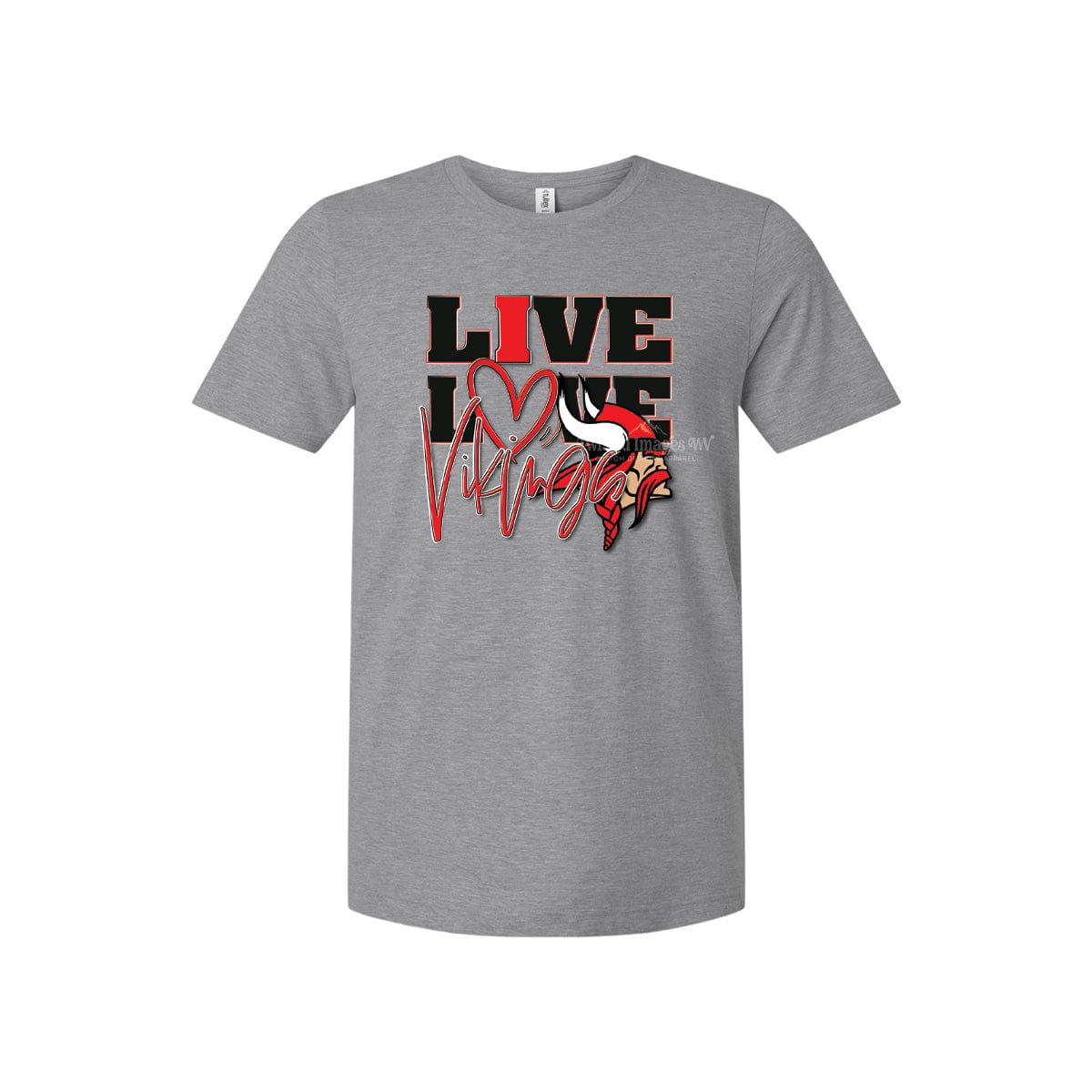 Shirts & Tops Tee / Small Live Love Vikings Graphic T-shirt