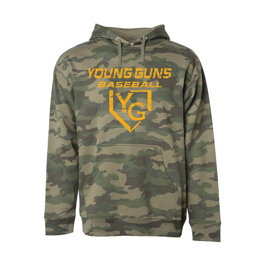 Sweatshirt Camo Pullover Hoodie Sweatshirt Young Guns