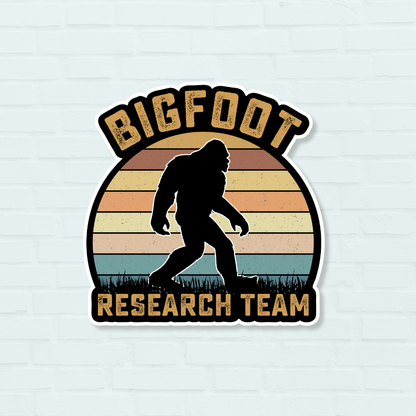 Bigfoot Research Team Decal Vinyl Sticker