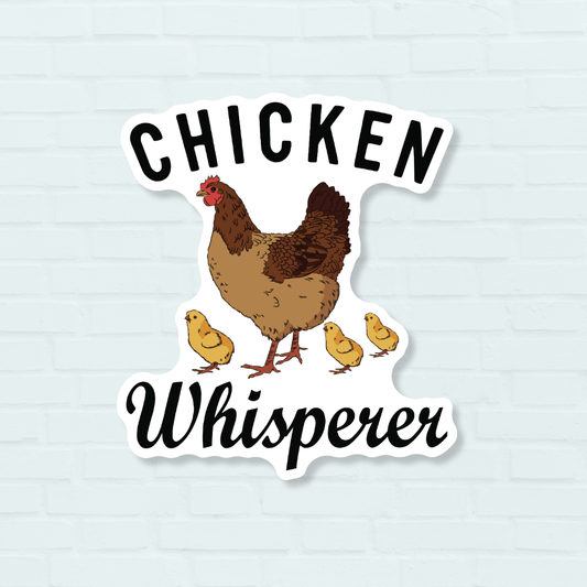 Chicken Whisperer Decal Vinyl Sticker