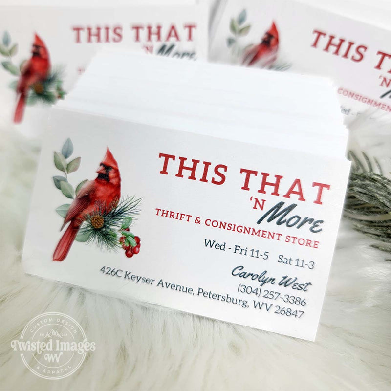 business cards Custom Business Cards – Full Color, Double-Sided, Gloss or Matte Finish