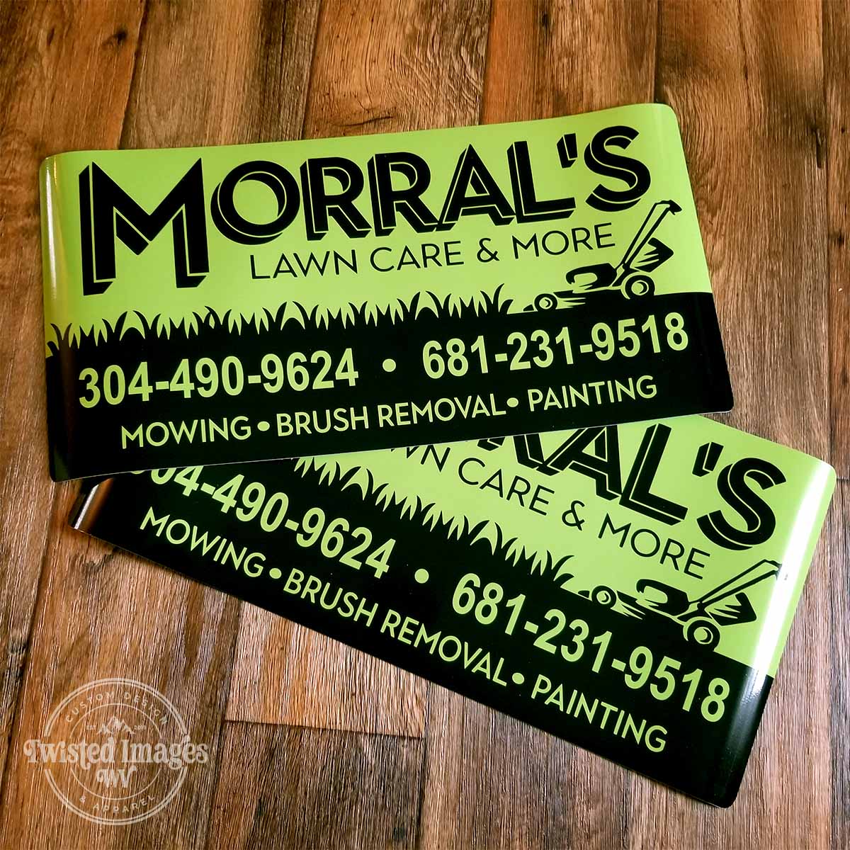 Magnetic Signs Custom Car Magnet Set – Full Color Magnetic Signs for Vehicles (Set of 2)