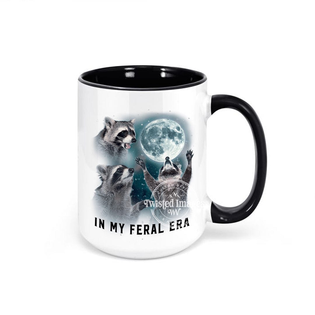 In My Feral Era Raccoon Coffee Mug Cup