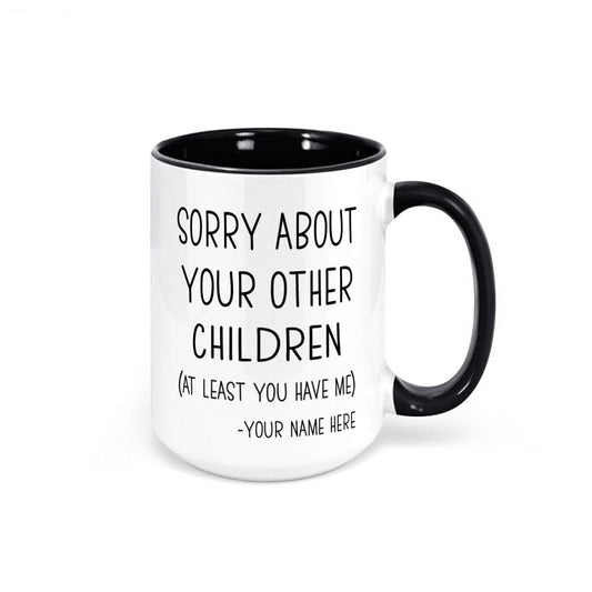 Funny Coffee Mug Gift with option to add a custom name