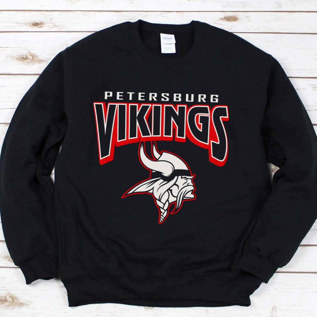 Sweatshirt Petersburg Vikings Graphic Crewneck Sweatshirt