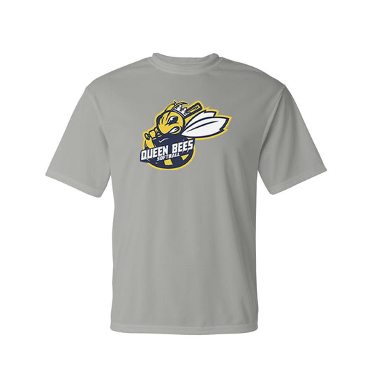 Shirts & Tops S / Queen Bees Bee Adult Sleeveless Performance Tee Queen Bees Logo