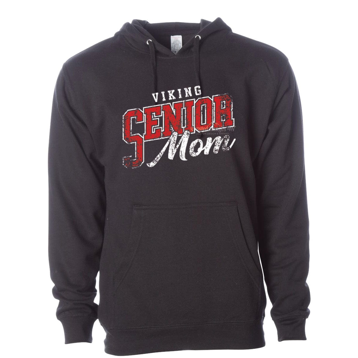 Shirts & Tops Black / Hoodie / Small Viking Senior Mom T-shirt Distressed