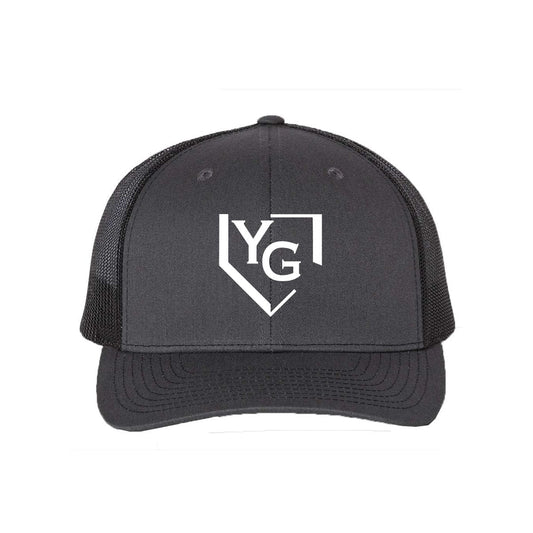 Headwear Dark Gray Heather Adult Young Guns Snapback Trucker Hat