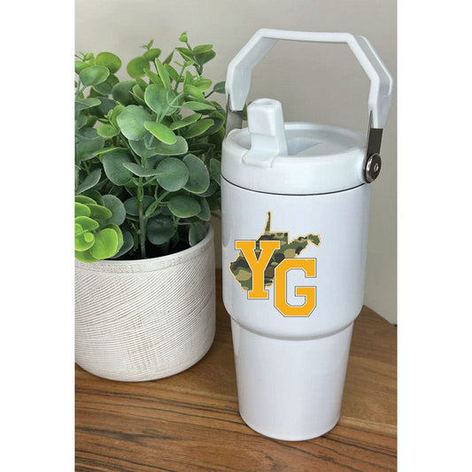 Tumbler 20oz Capacity Young Guns Logo Water Bottle